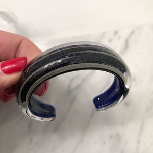 Hand blown glass bracelet